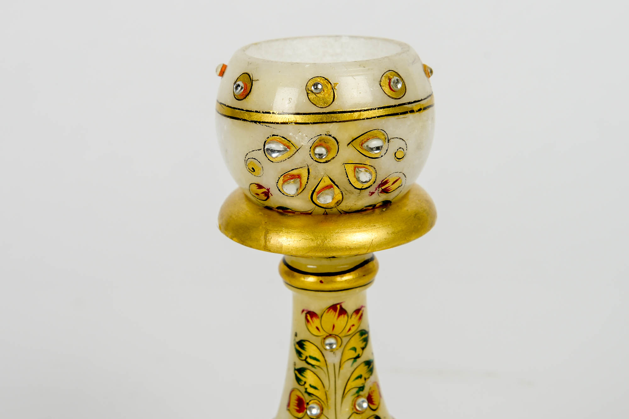 Marble Indian Inspired Candle Holder