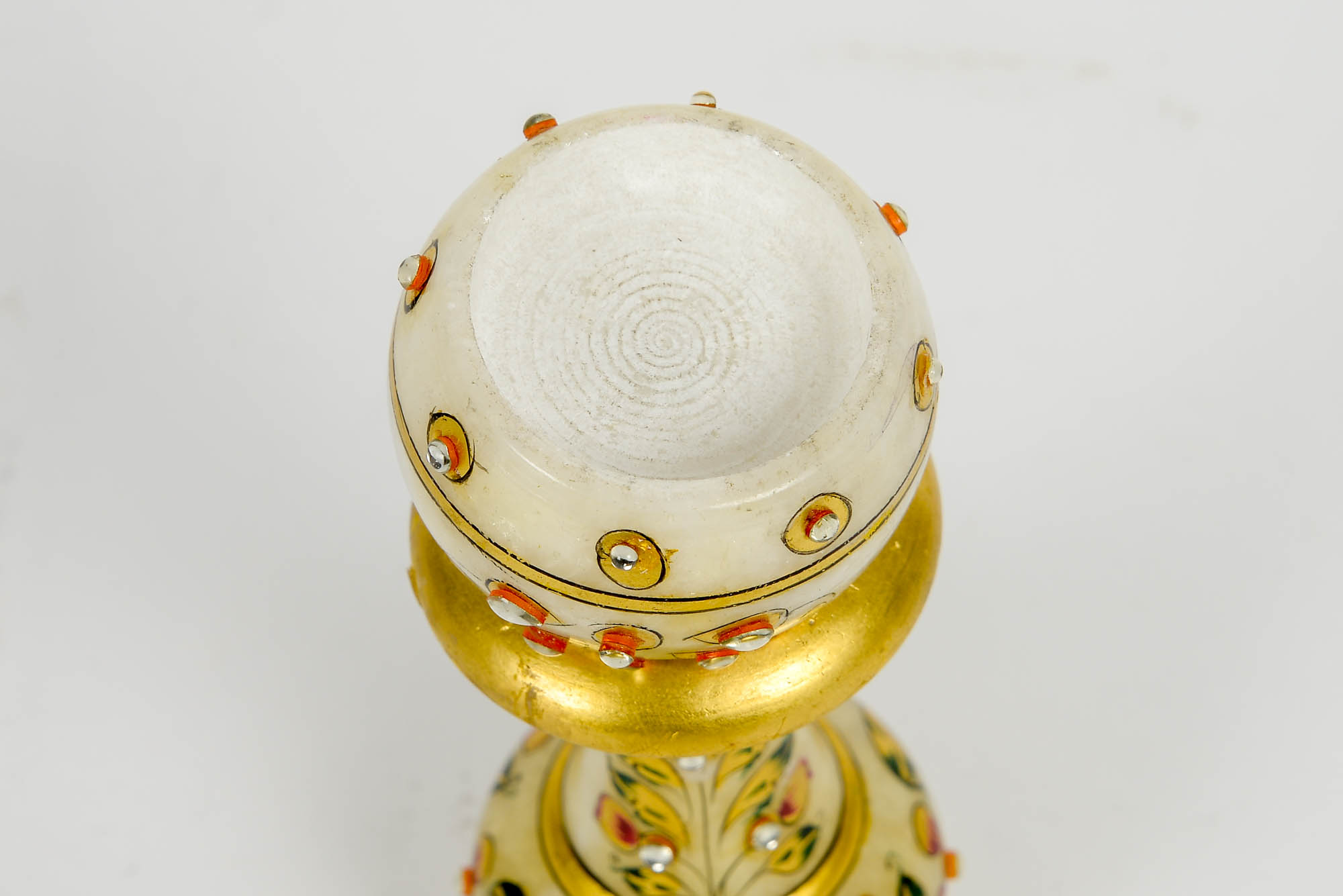 Marble Indian Inspired Candle Holder