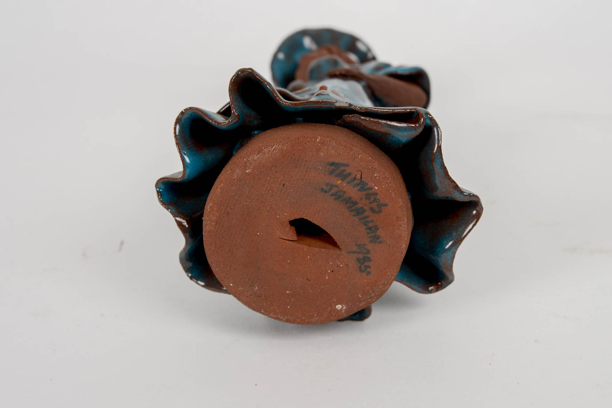 Leather Native Mask and Jamaican Figurine