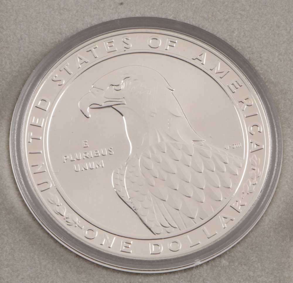 Set of Three 1983 Los Angeles Olympics Commemorative Silver Dollars