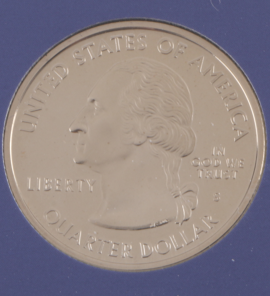 2000 U.S. Mint Proof Set and Three 2002 Statehood Quarters Proof Sets