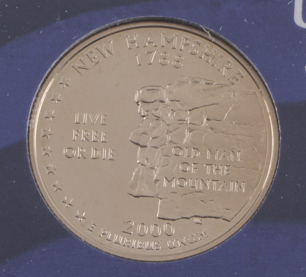 2000 U.S. Mint Proof Set and Three 2002 Statehood Quarters Proof Sets