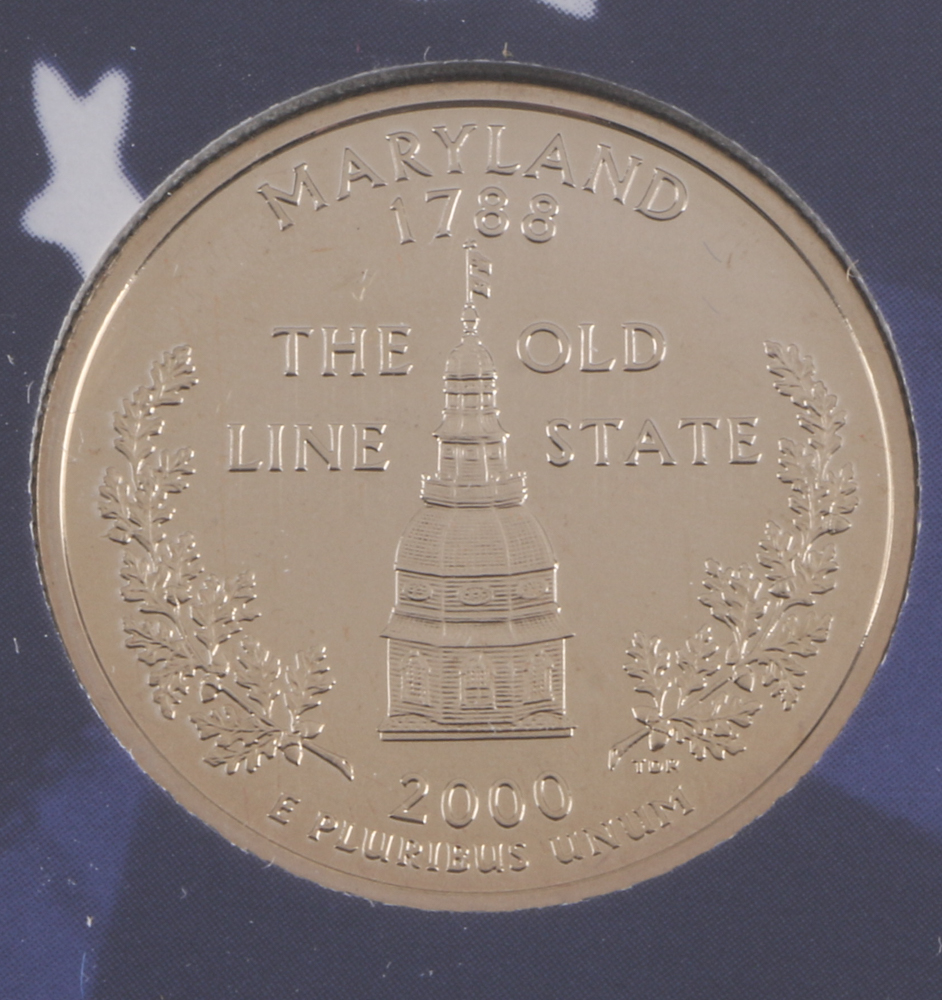 2000 U.S. Mint Proof Set and Three 2002 Statehood Quarters Proof Sets