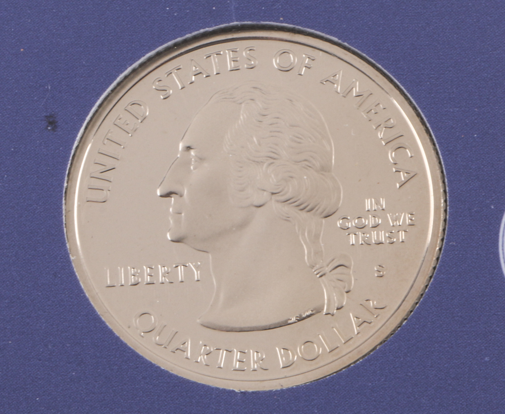 2000 U.S. Mint Proof Set and Three 2002 Statehood Quarters Proof Sets