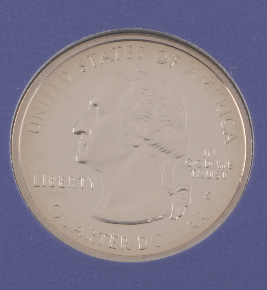 2000 U.S. Mint Proof Set and Three 2002 Statehood Quarters Proof Sets