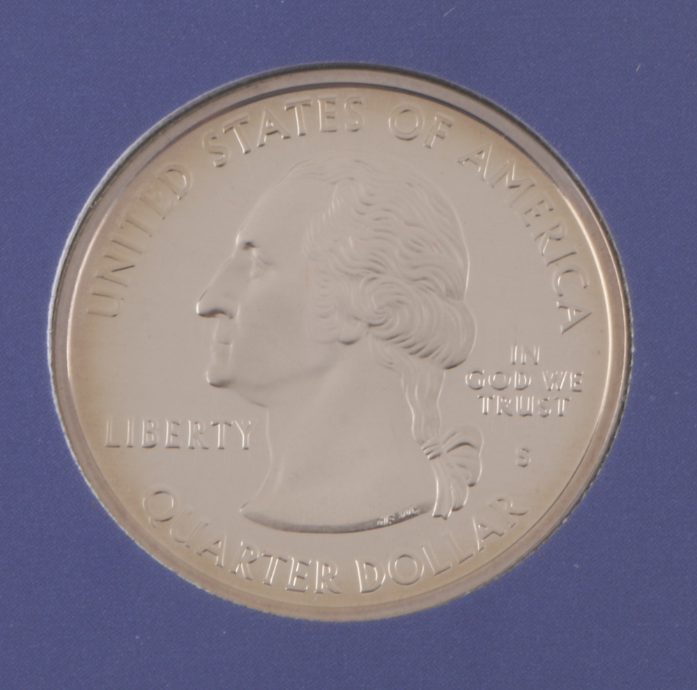 2000 U.S. Mint Proof Set and Three 2002 Statehood Quarters Proof Sets