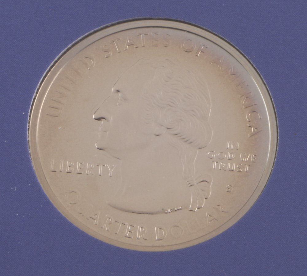 2000 U.S. Mint Proof Set and Three 2002 Statehood Quarters Proof Sets