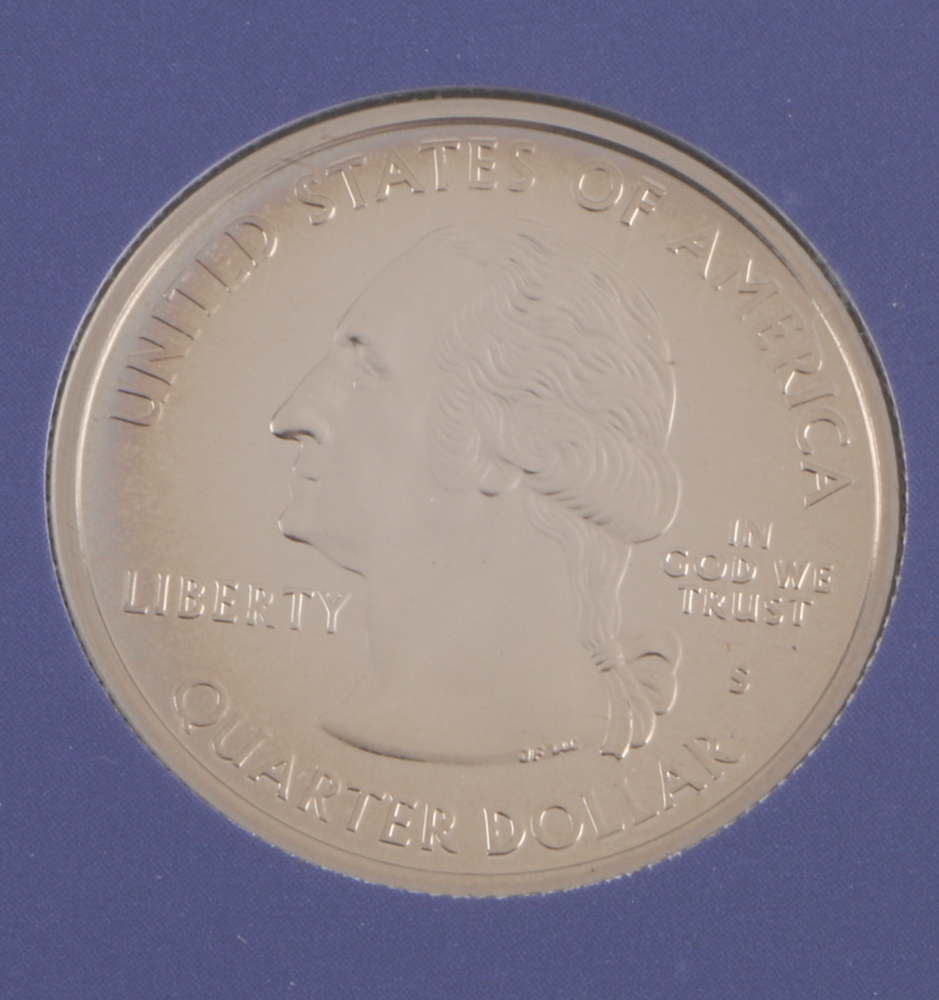 2000 U.S. Mint Proof Set and Three 2002 Statehood Quarters Proof Sets