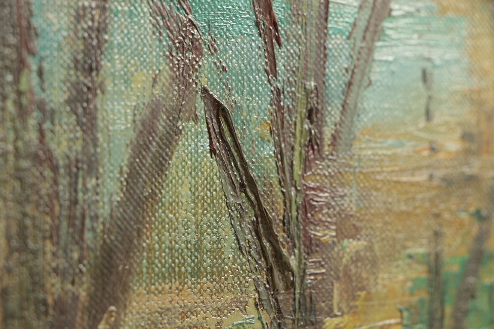 Original Painting by Arthur Helwig Titled "Bend in the Ohio"