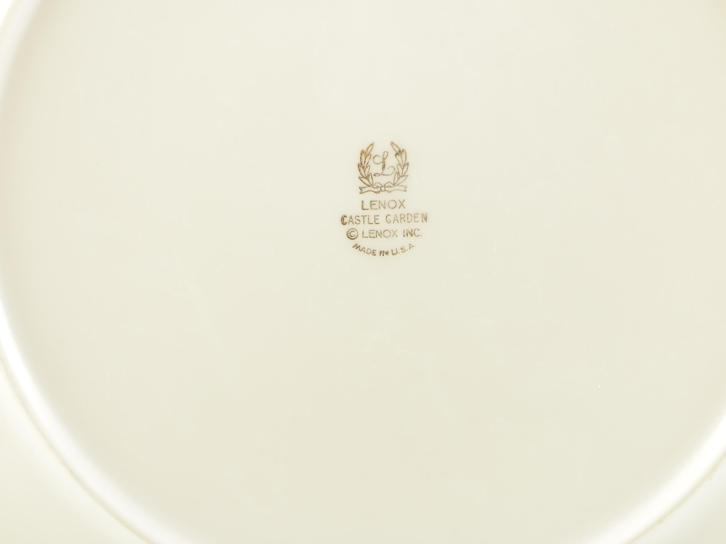 Lenox "Castle Garden" Porcelain Tableware Set