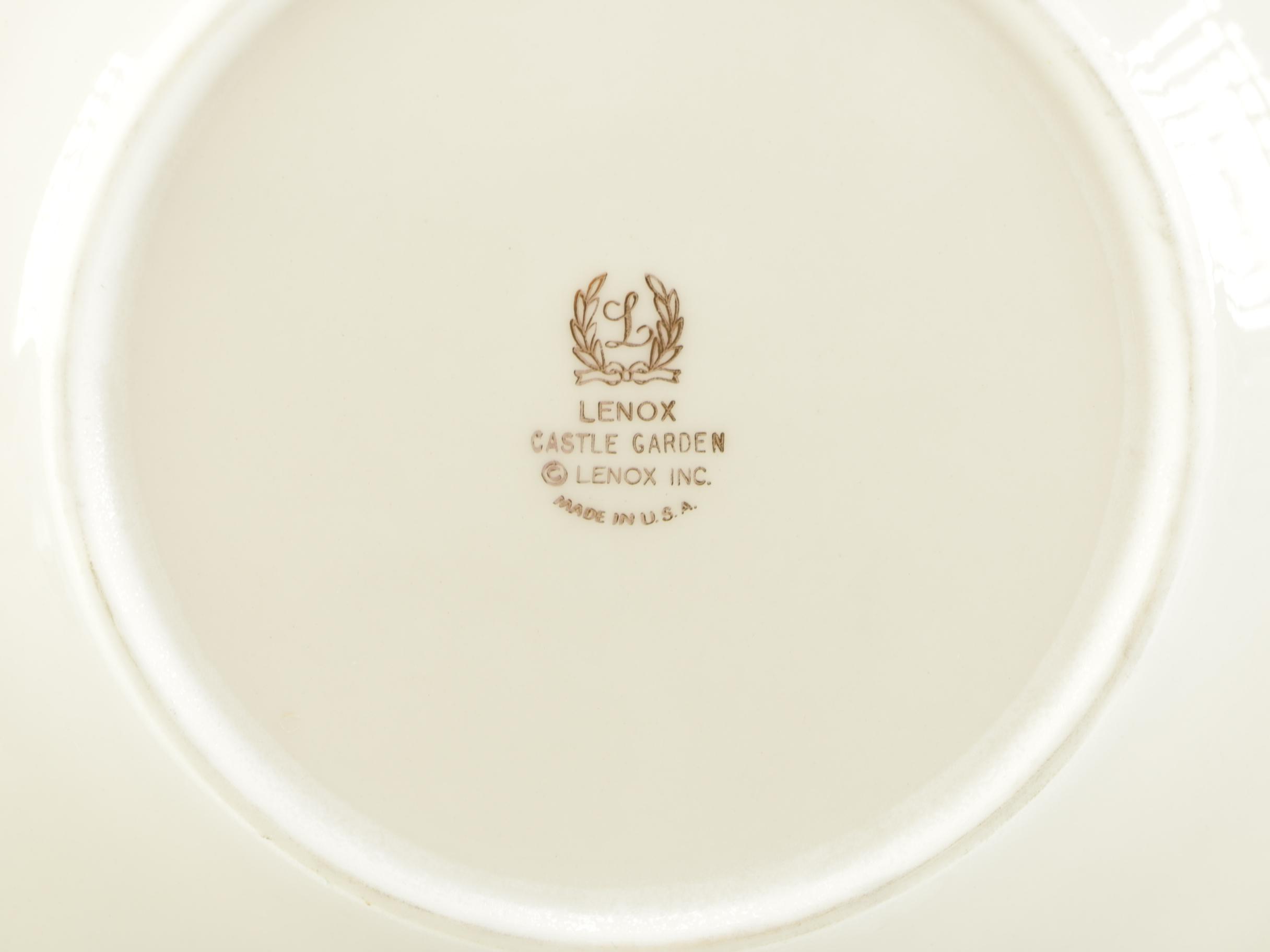 Lenox "Castle Garden" Porcelain Tableware Set