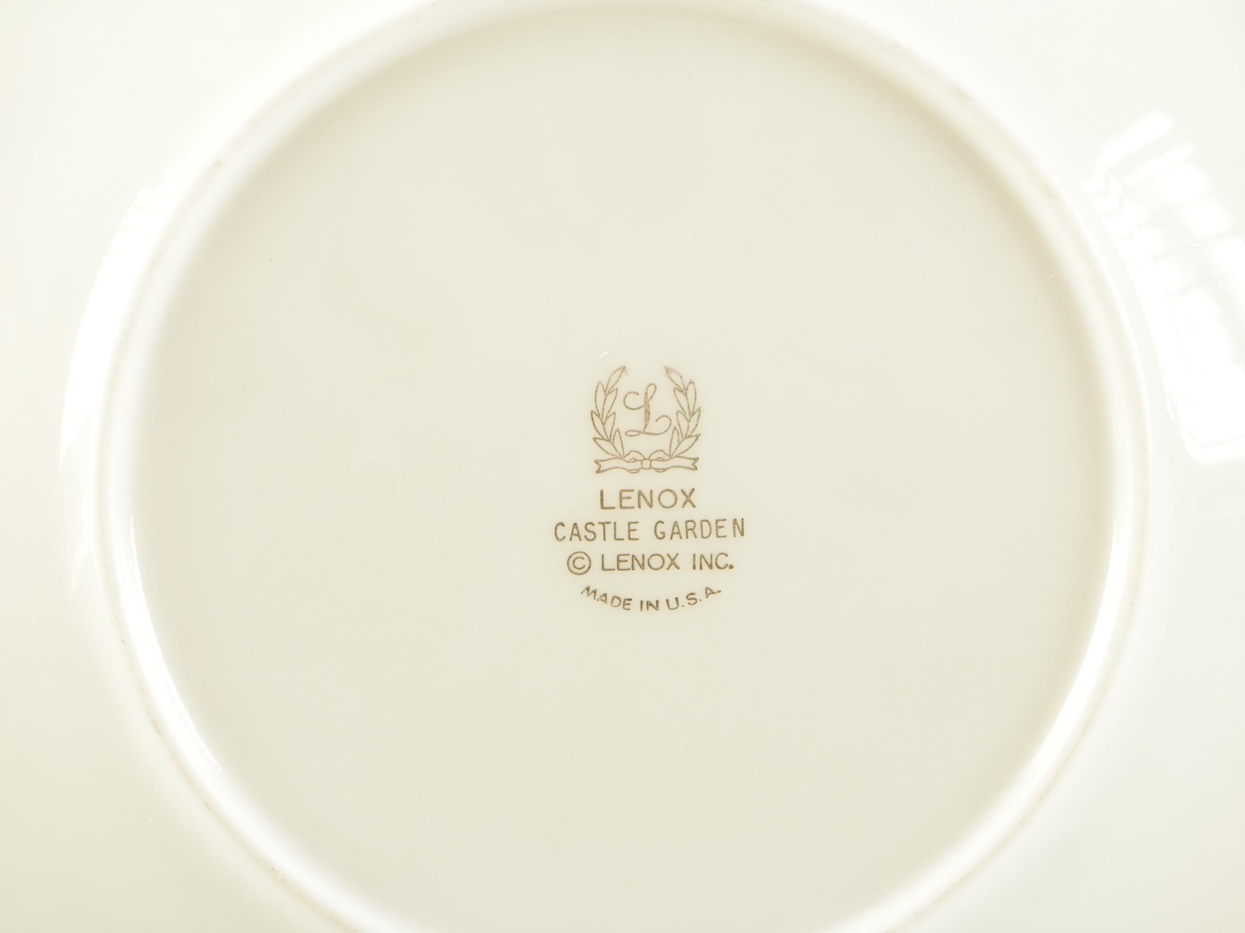 Lenox "Castle Garden" Porcelain Tableware Set
