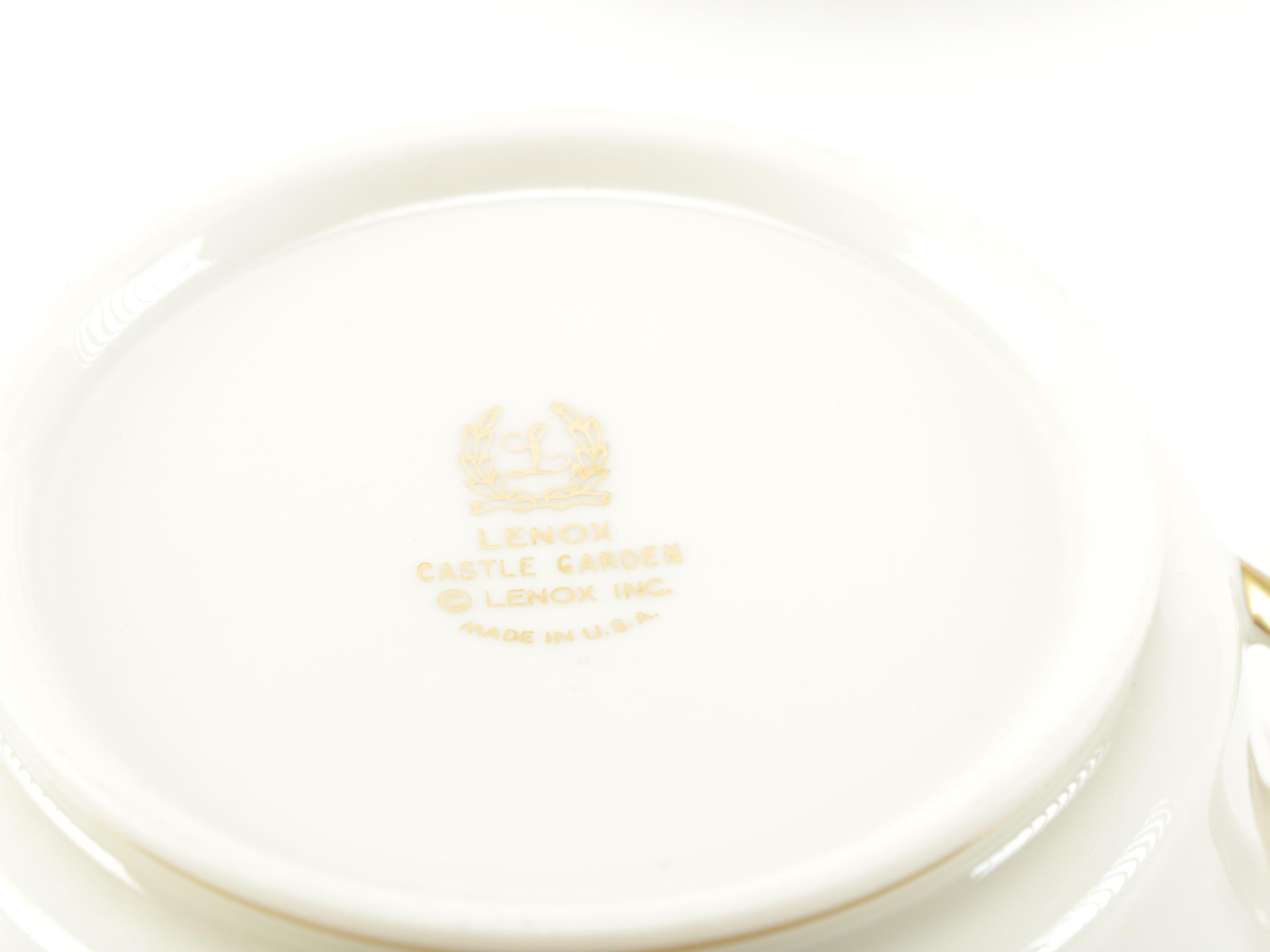 Lenox "Castle Garden" Porcelain Tableware Set