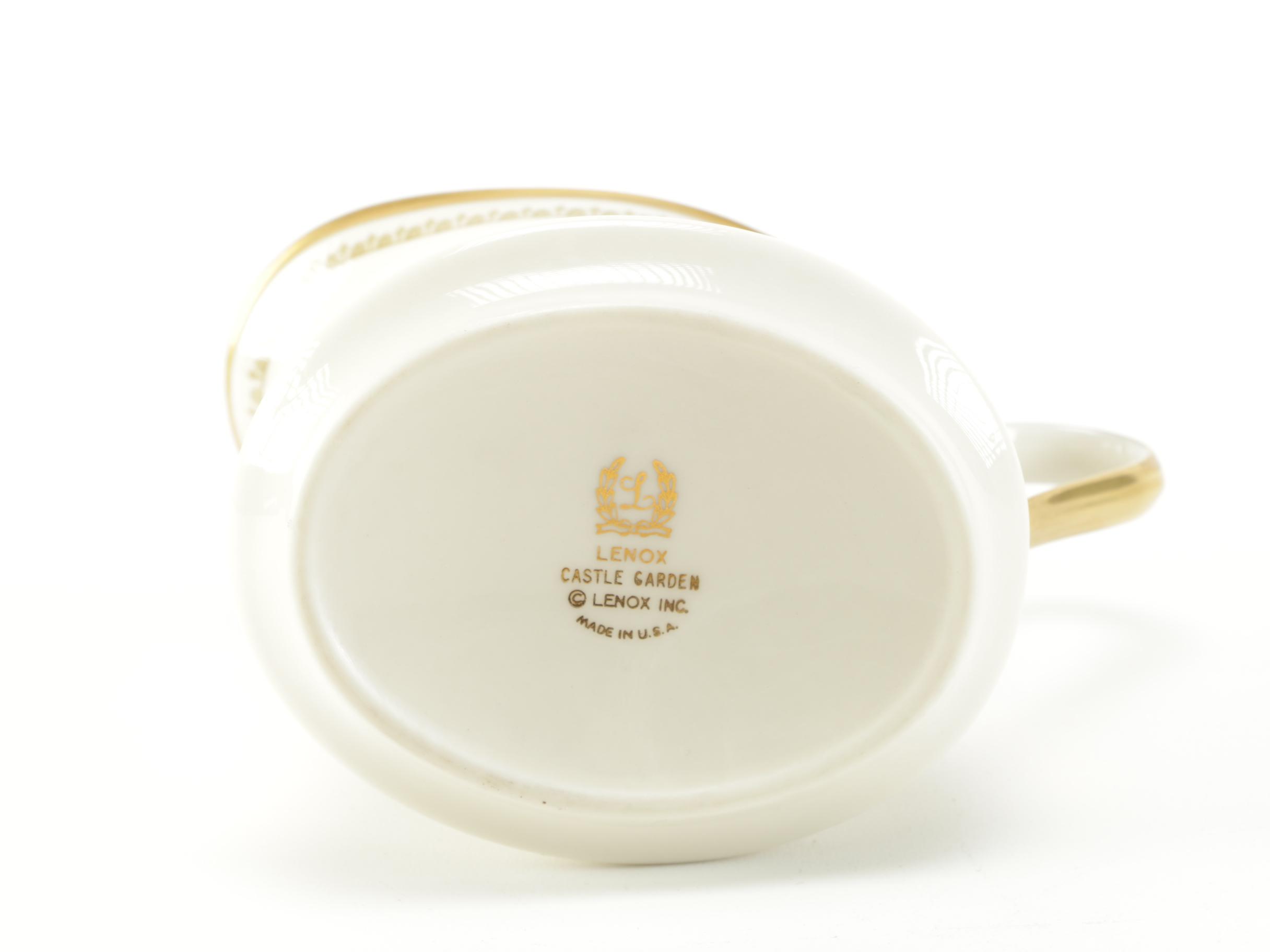 Lenox "Castle Garden" Porcelain Tableware Set