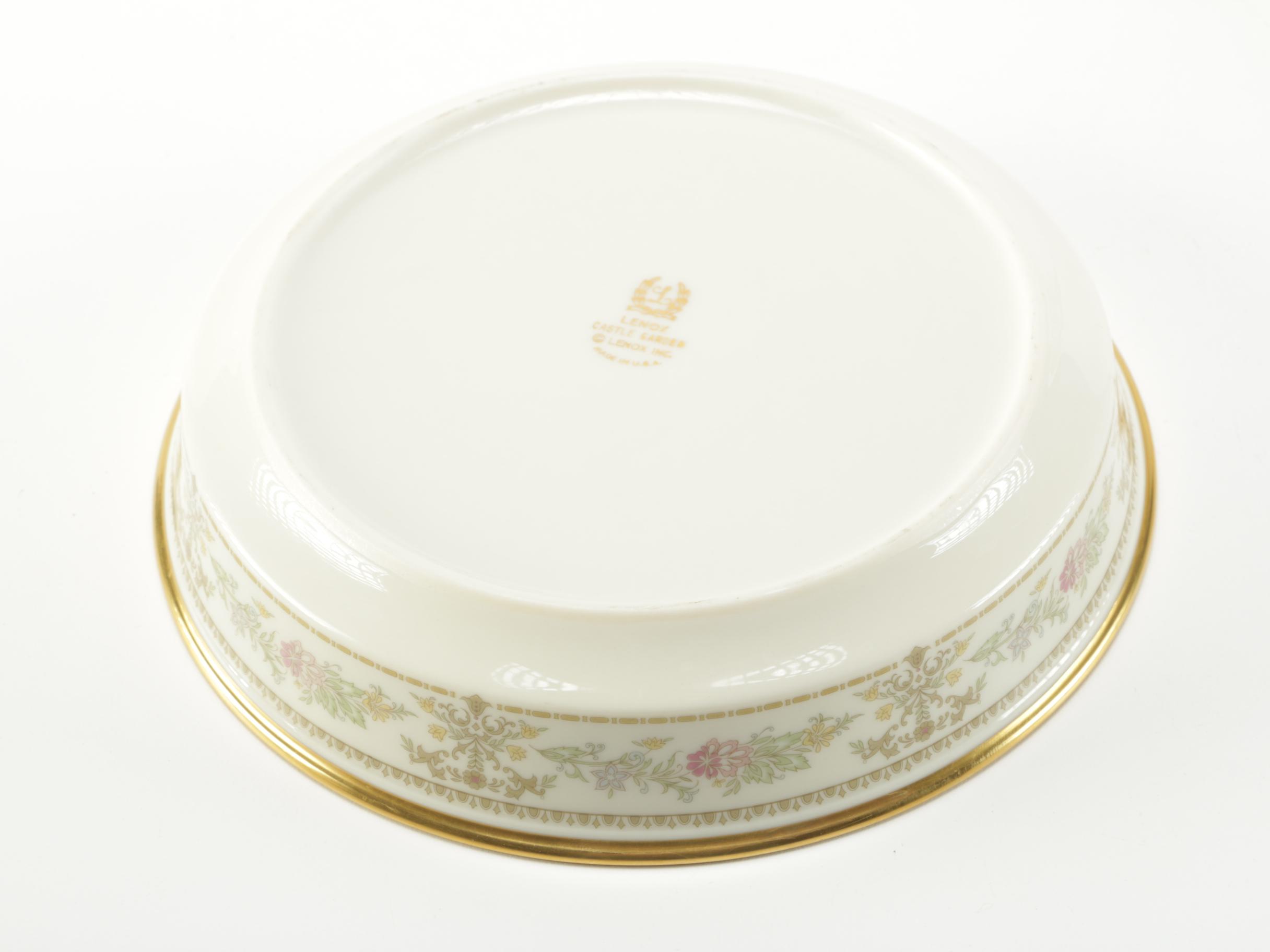 Lenox "Castle Garden" Porcelain Tableware Set