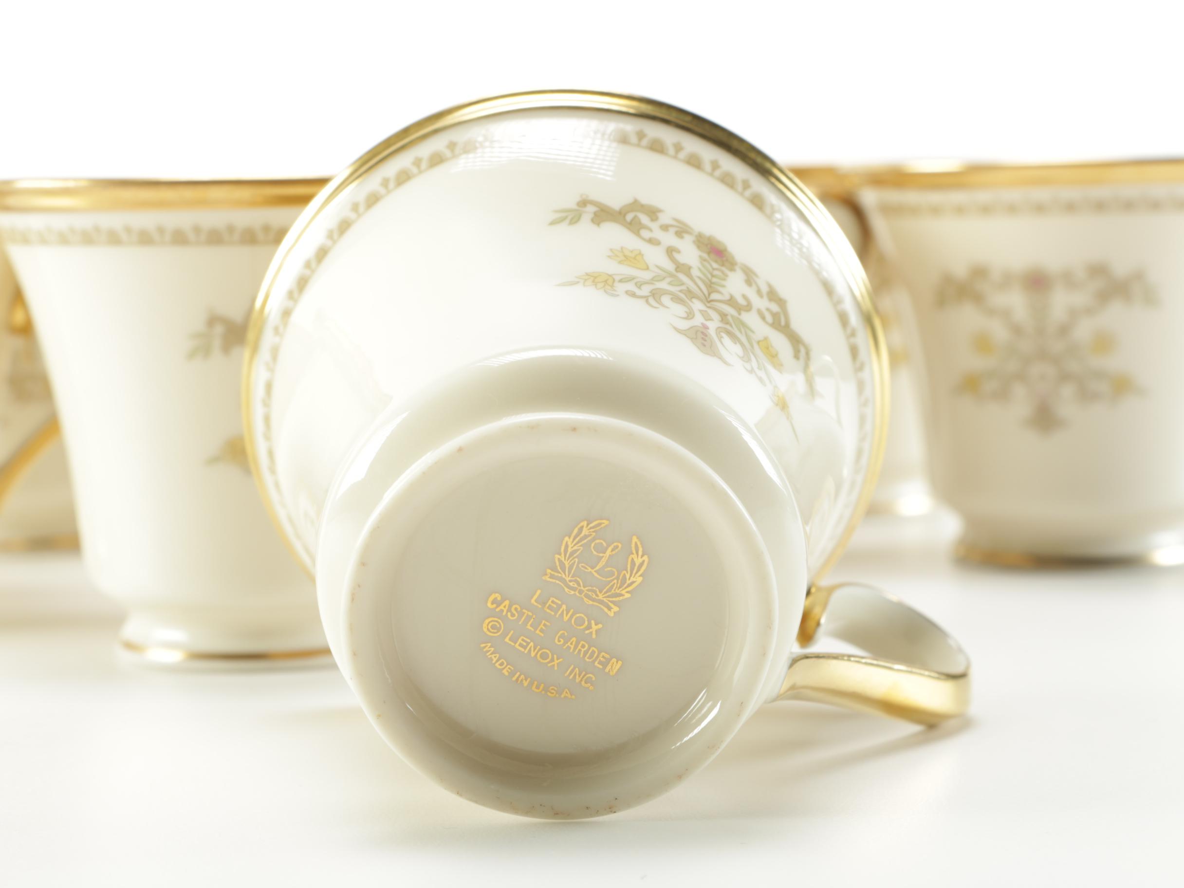 Lenox "Castle Garden" Porcelain Tableware Set