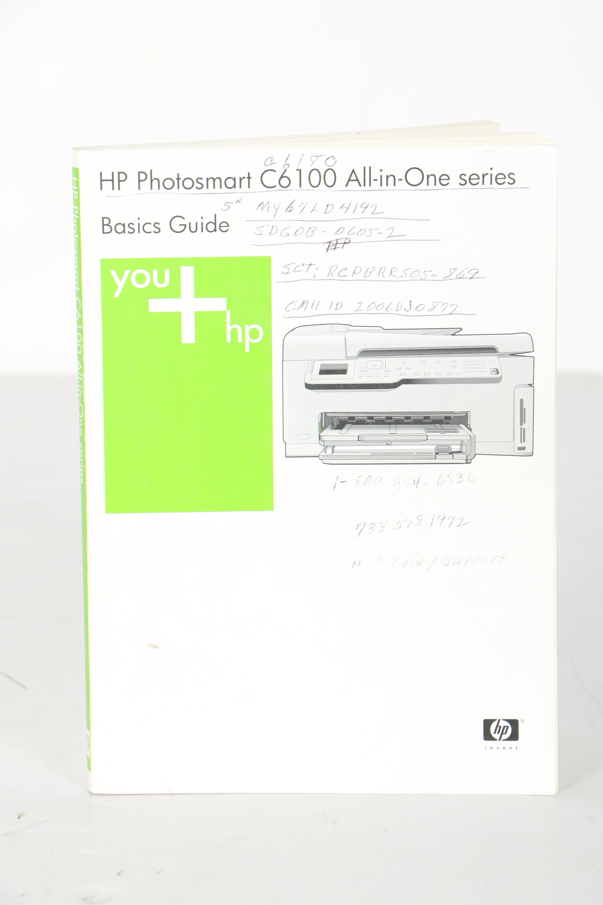 HP C6180 All-in-One Printer with Printer Ink Cartridges
