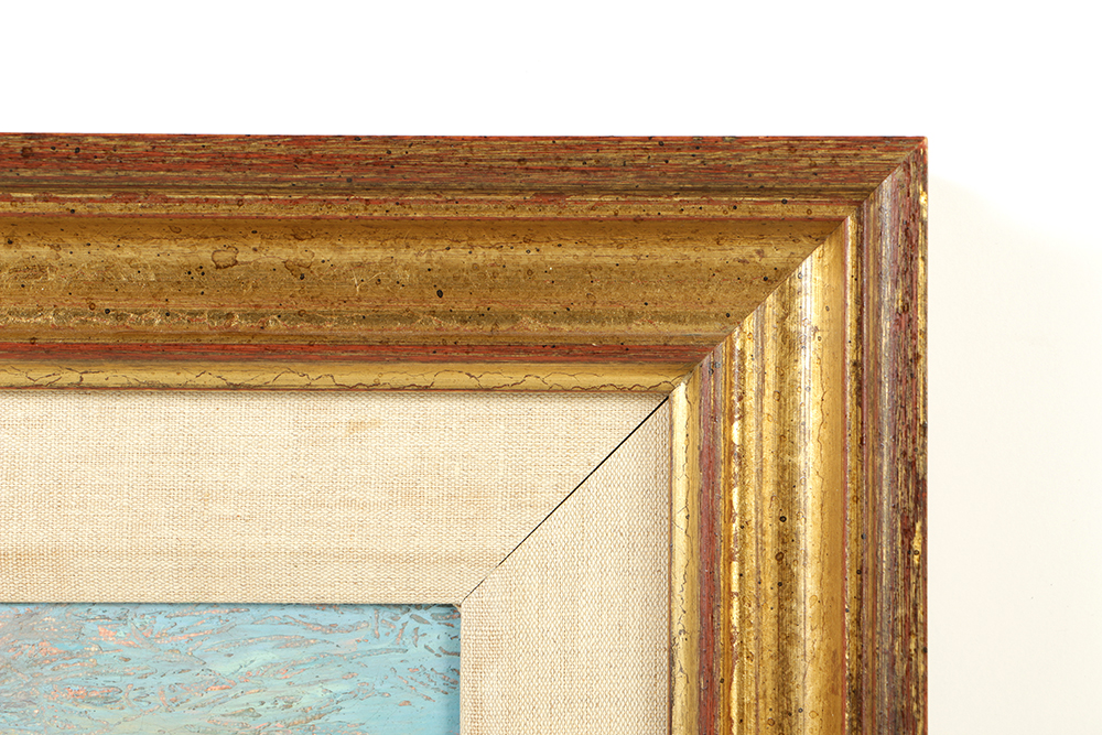 John Earhart Oil Painting on Canvas Board of Landscape