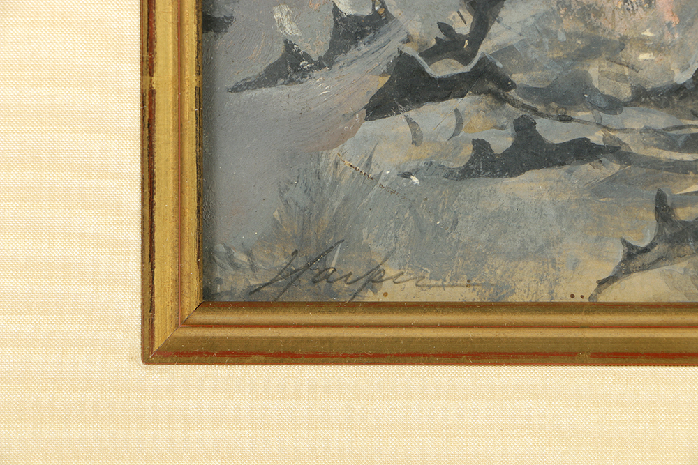 "Midsummer Night" Original Gouache by William St. John Harper