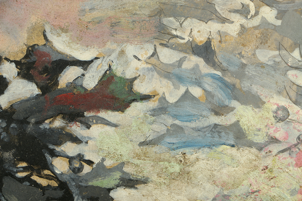 "Midsummer Night" Original Gouache by William St. John Harper