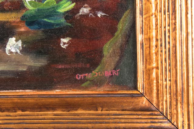 Original Otto Siebert Signed Still Life Oil Painting