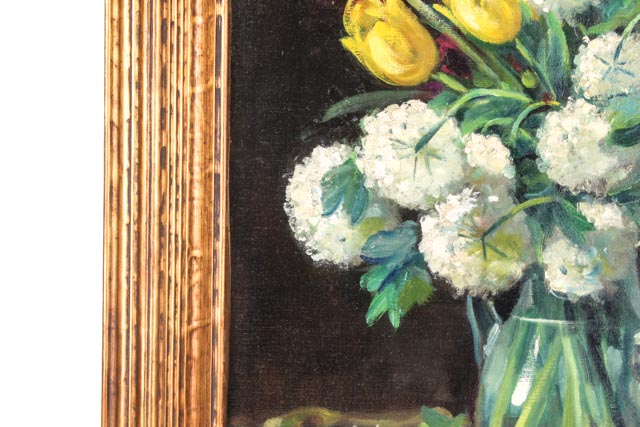 Original Otto Siebert Signed Still Life Oil Painting