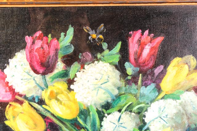 Original Otto Siebert Signed Still Life Oil Painting