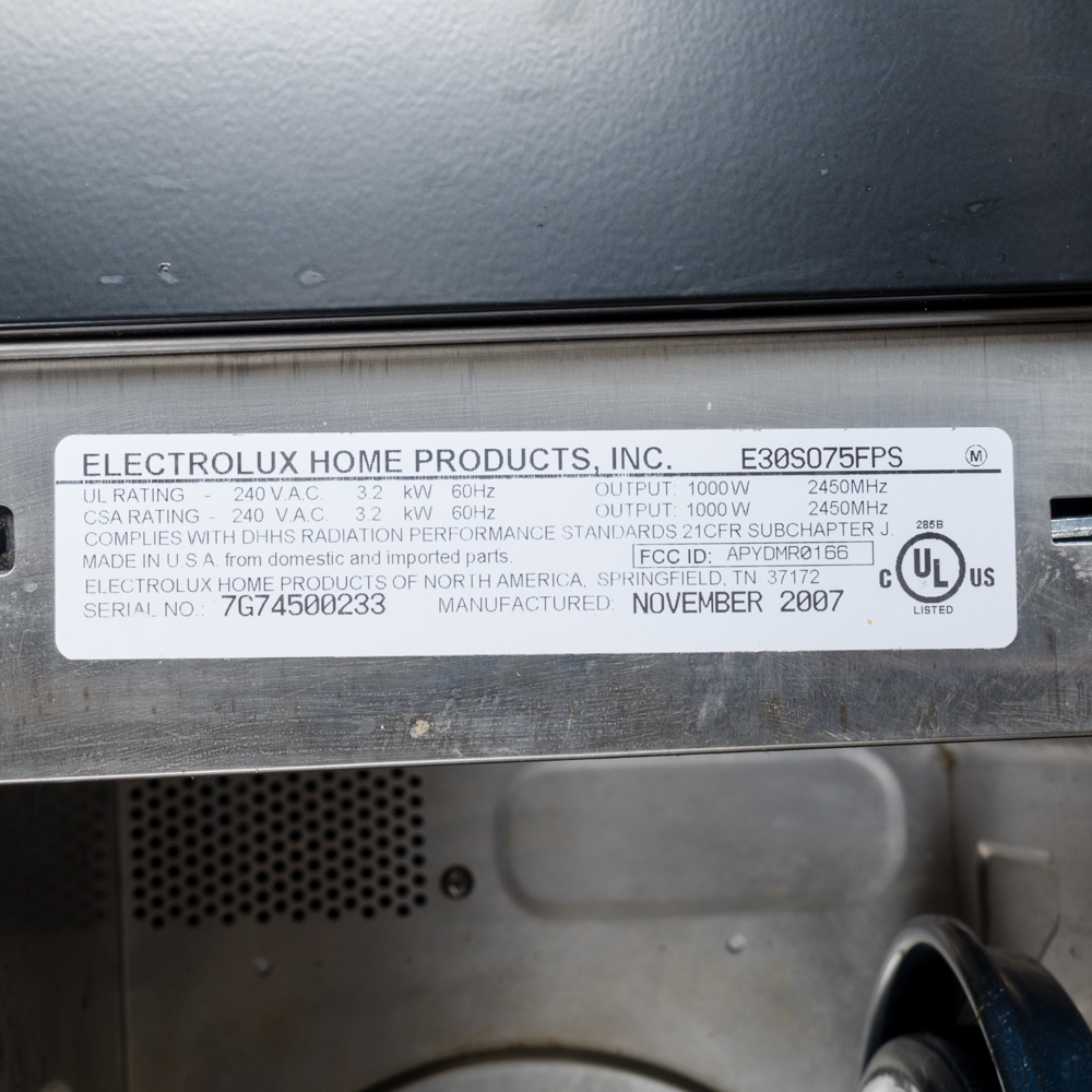 Electrolux Icon Microwave