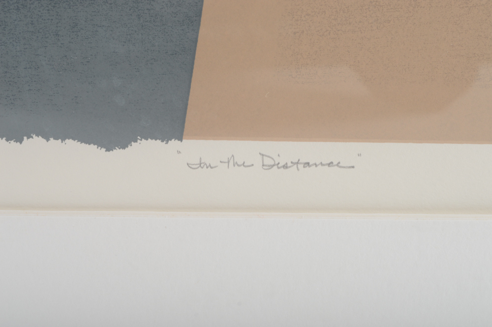 Arnold Hoffmann Jr. Limited Edition Serigraph "In the Distance"