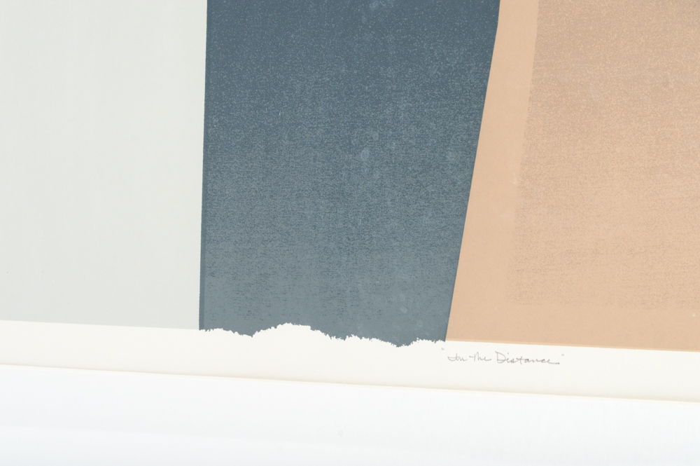 Arnold Hoffmann Jr. Limited Edition Serigraph "In the Distance"