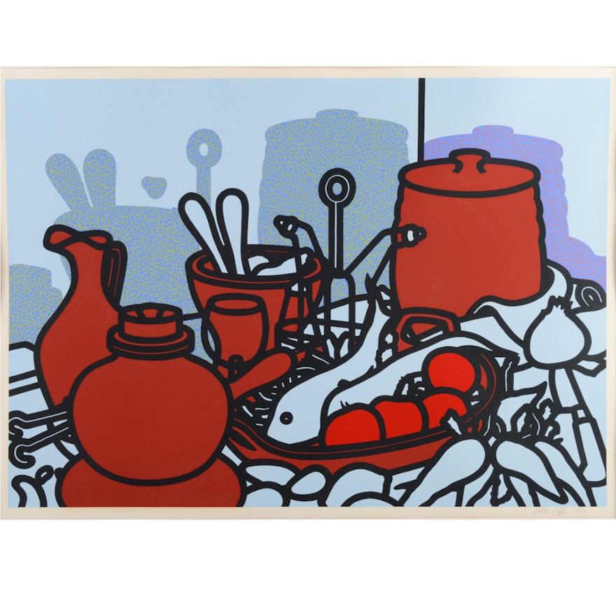 Patrick Caulfield Limited Edition Serigraph