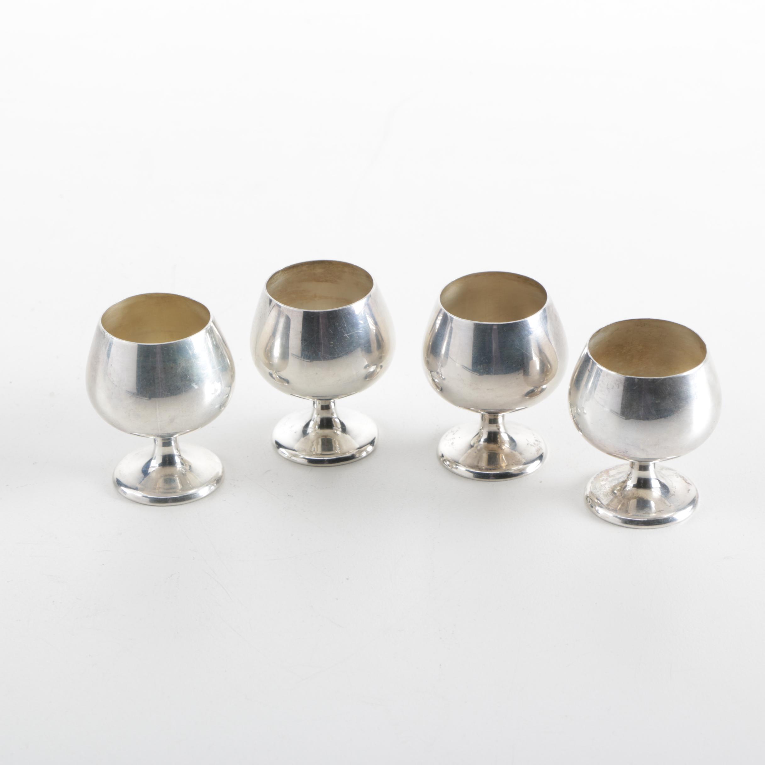 Gorham Manufacturing Co. Sterling Silver Cordial Goblets