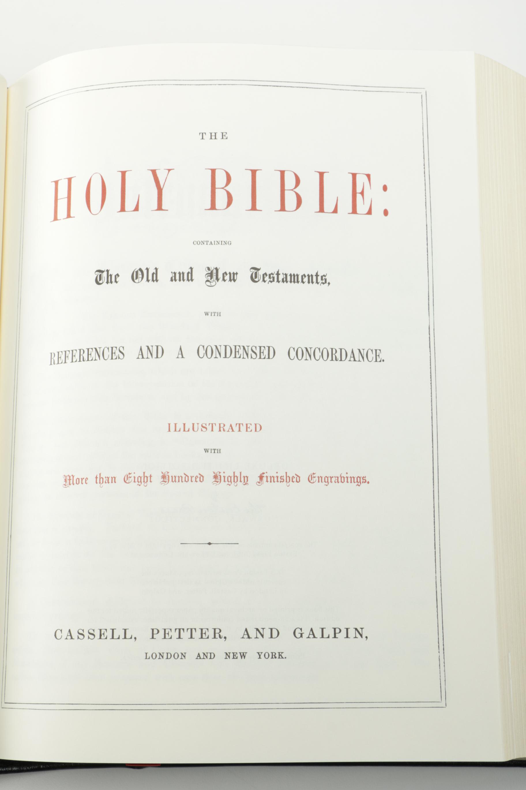 2010 Super Edition of Cassell's Illustrated Bible
