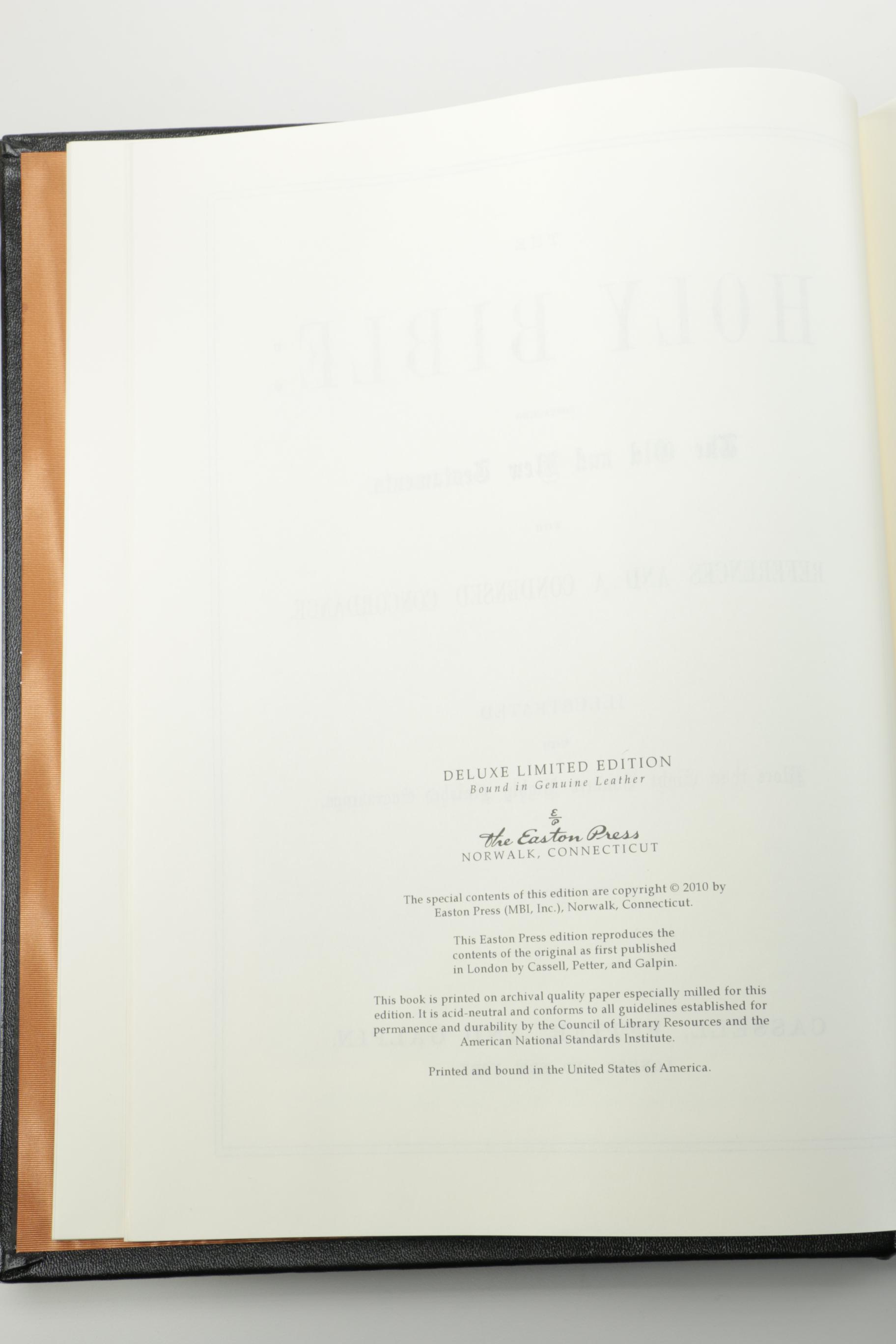 2010 Super Edition of Cassell's Illustrated Bible