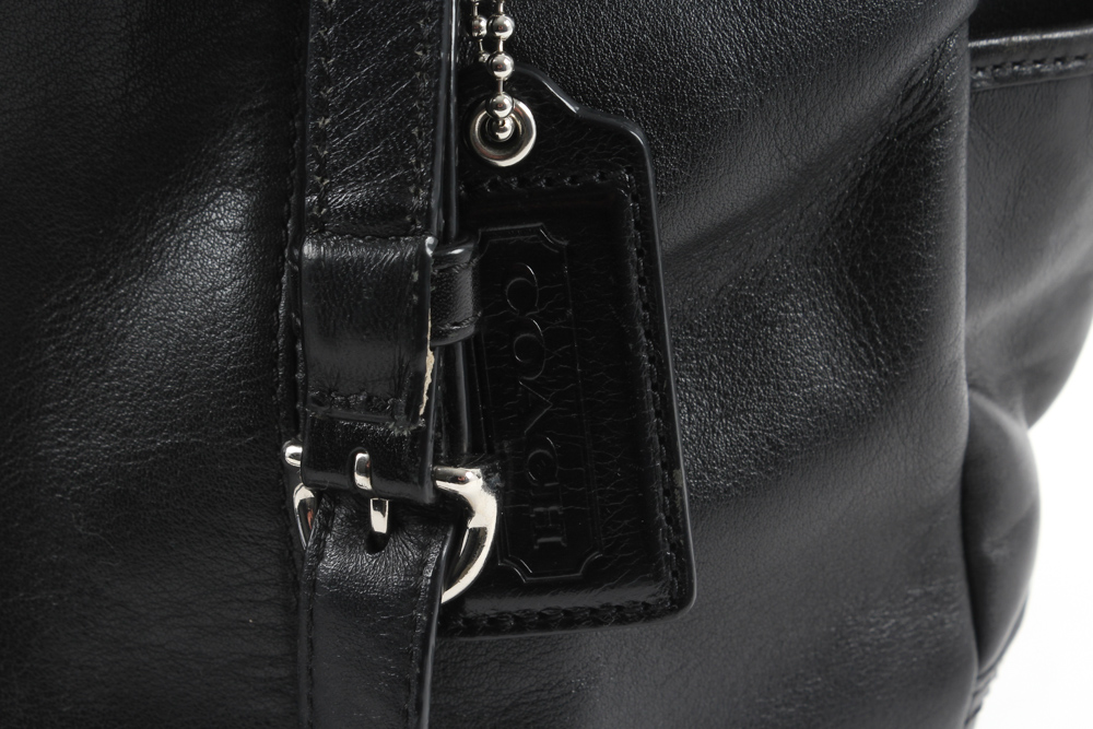 Coach Gallery Leather Tote And Wallet