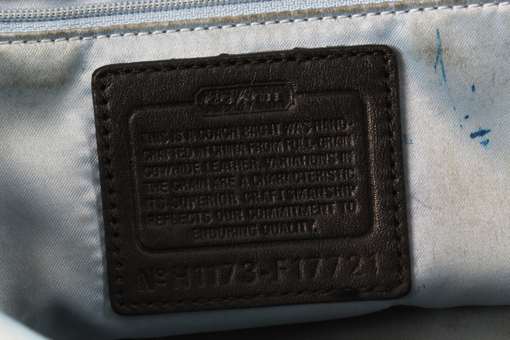 Coach Gallery Leather Tote And Wallet