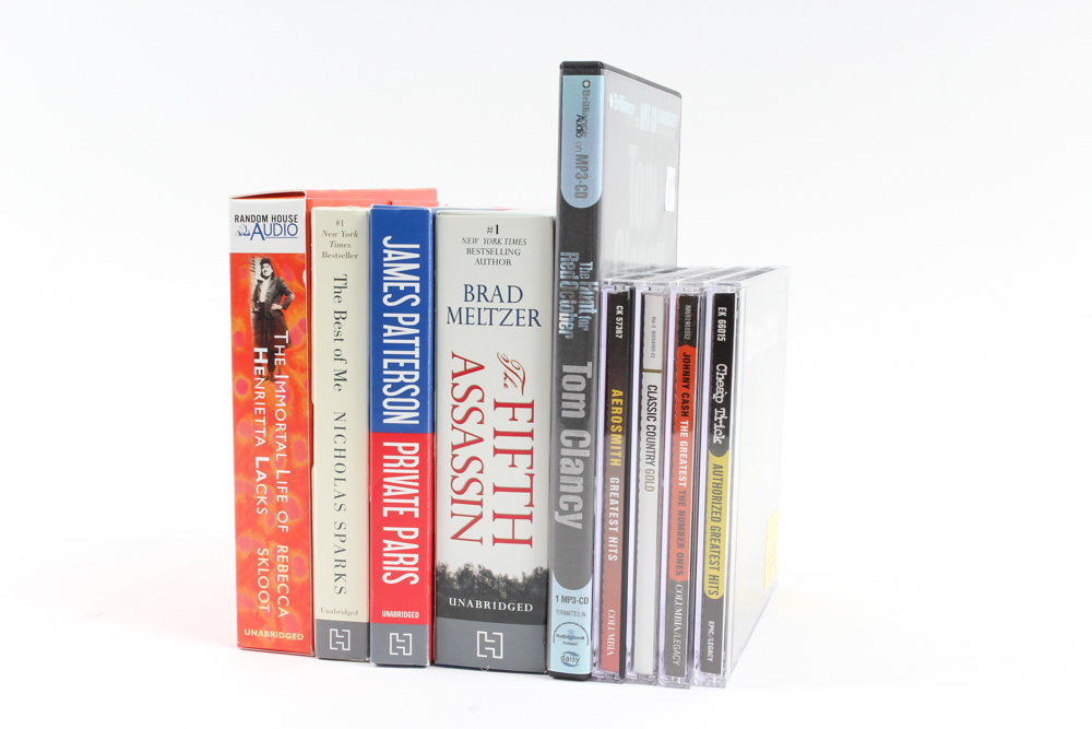 Martha Stewart and Other Cookbooks, Rock CDs and Travel Guides