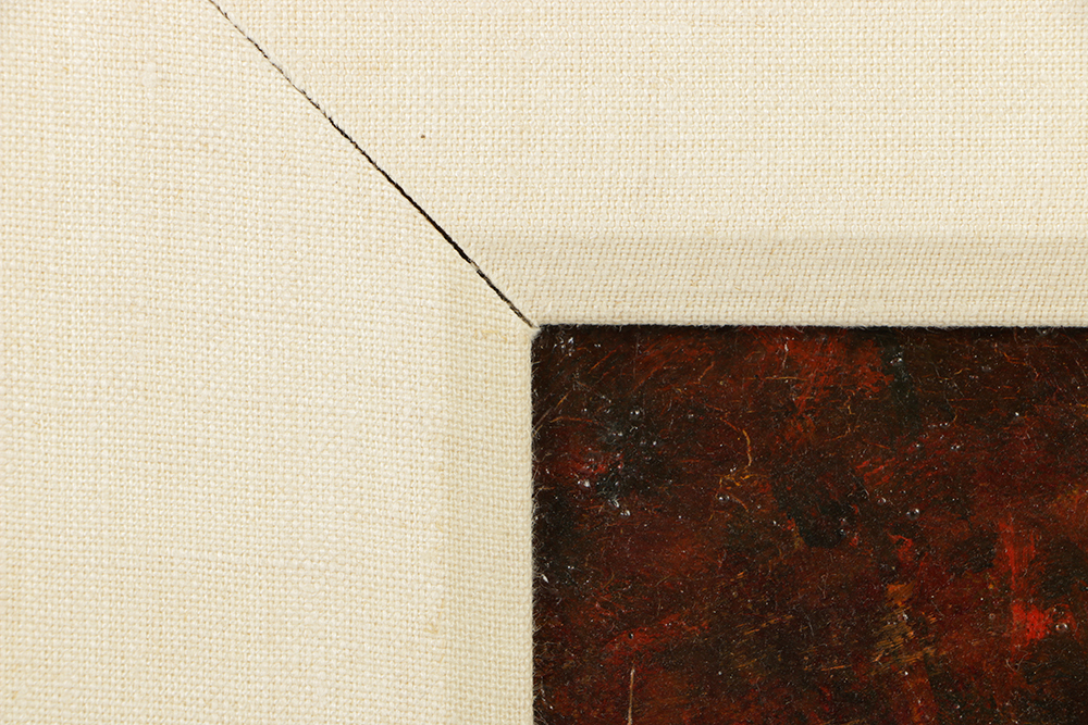 Henry Hammond Ahl Oil Painting on Board "The Old Oak"