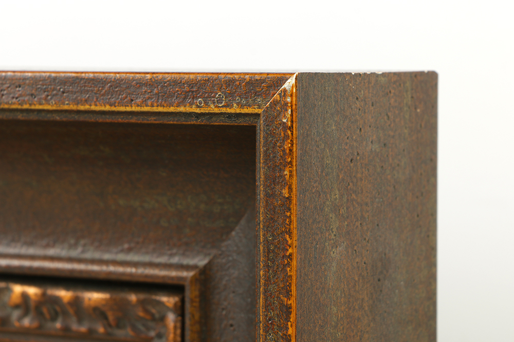 Hudson M. Kitchell Oil Painting on Board of Figurative Landscape