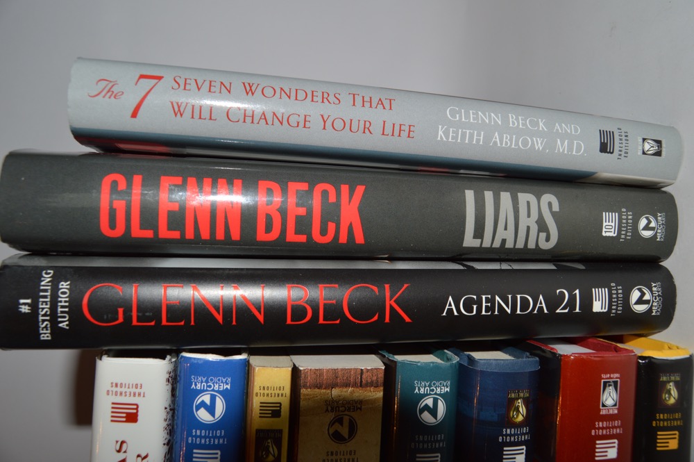 Glenn Beck Book Collection, Including First Editions