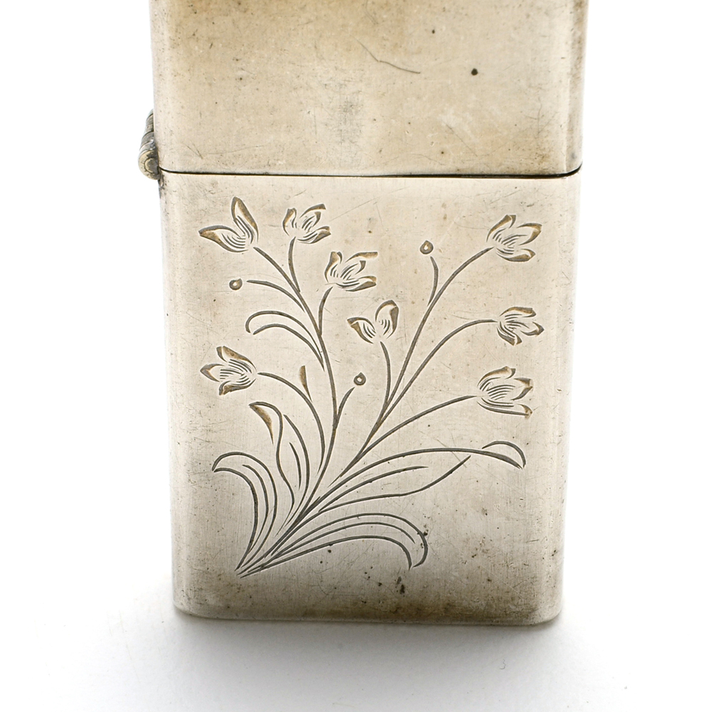 Vintage Sterling Silver Zippo Lighter