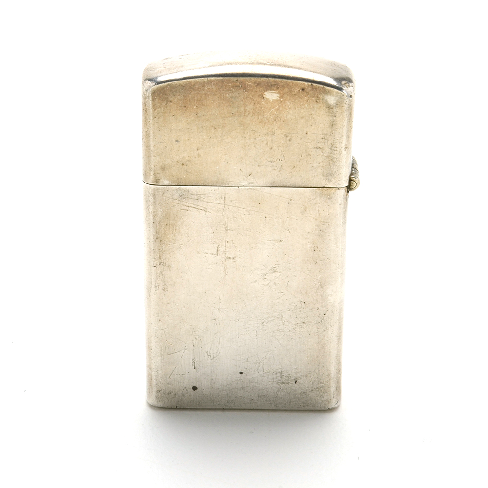 Vintage Sterling Silver Zippo Lighter