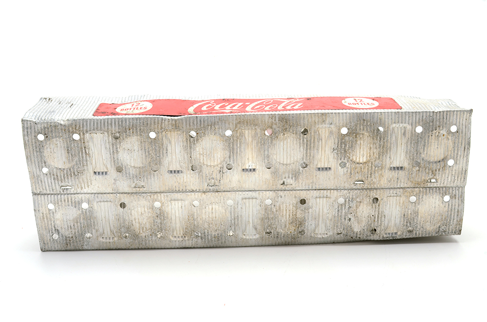 1952 Coca Cola "12 Pack" Soda Pop Aluminum Carrier