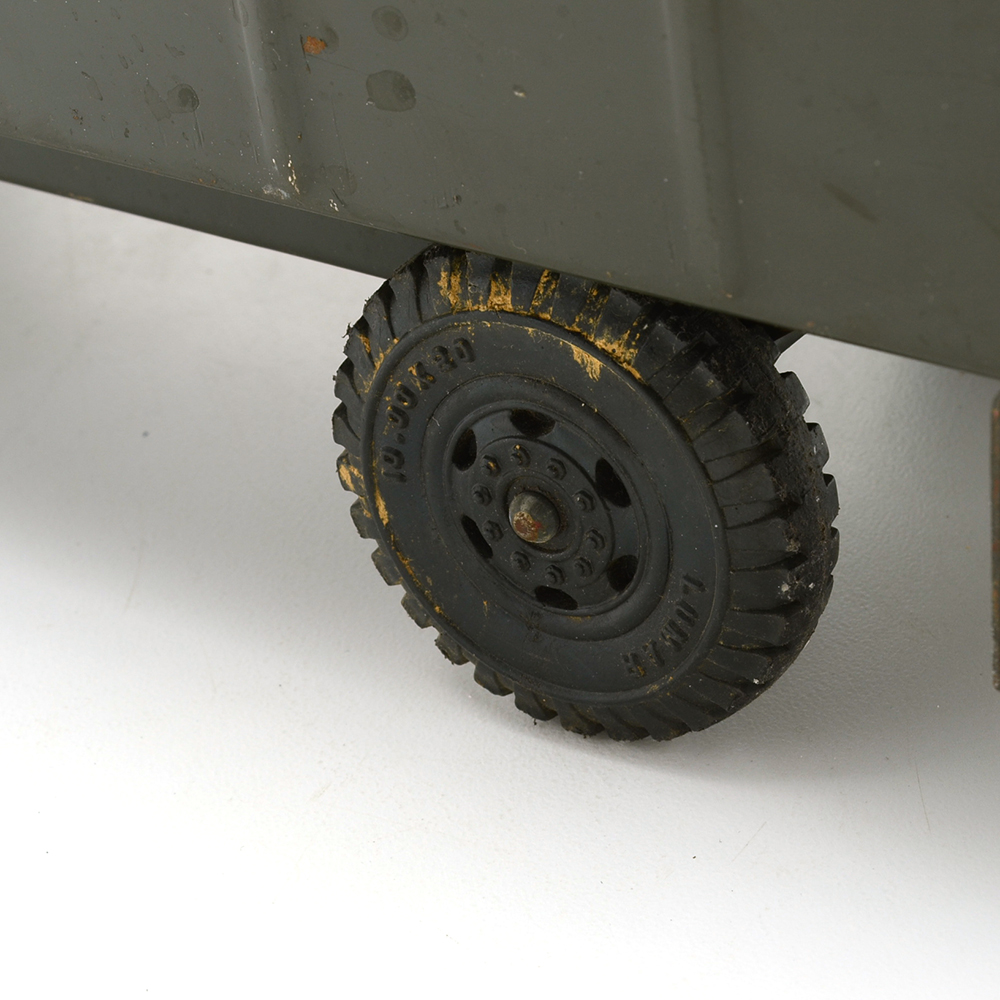 1950s-1960s Marx Toys US Army Truck With Cloth Canopy