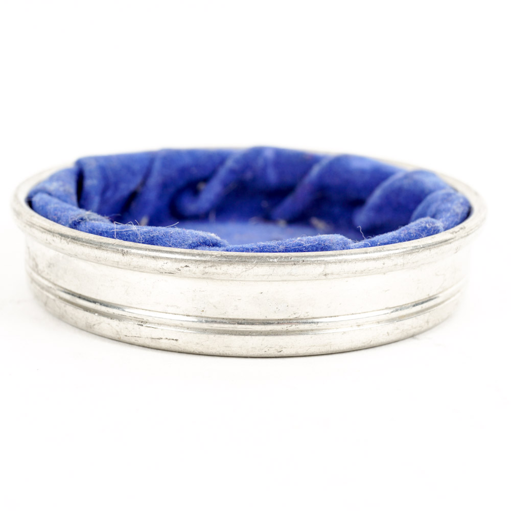 Tiffany & Co. Pewter Jewelry Bed and a Pewter Crab