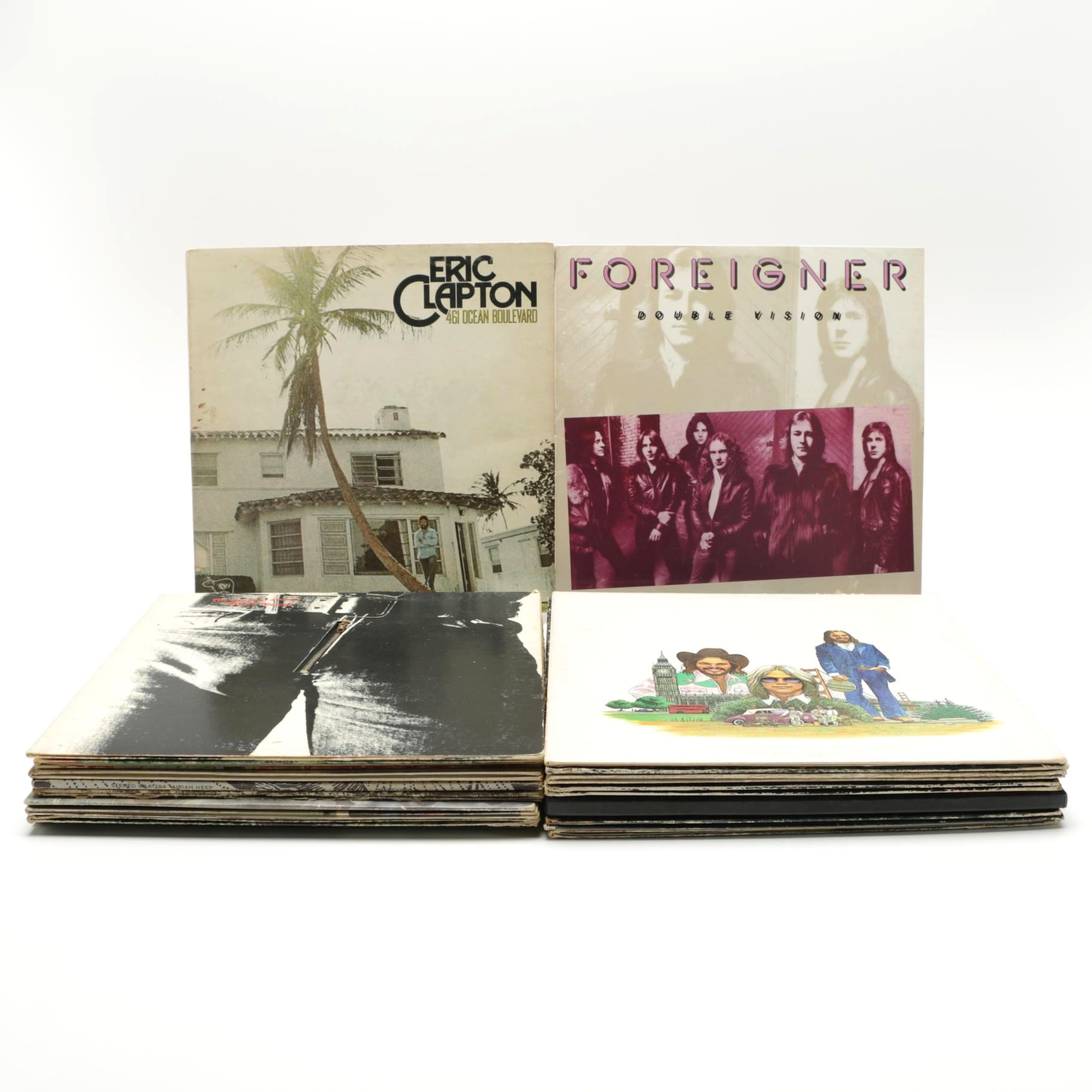 Eric Clapton, Led Zeppelin, The Who, Other Classic Rock LPs