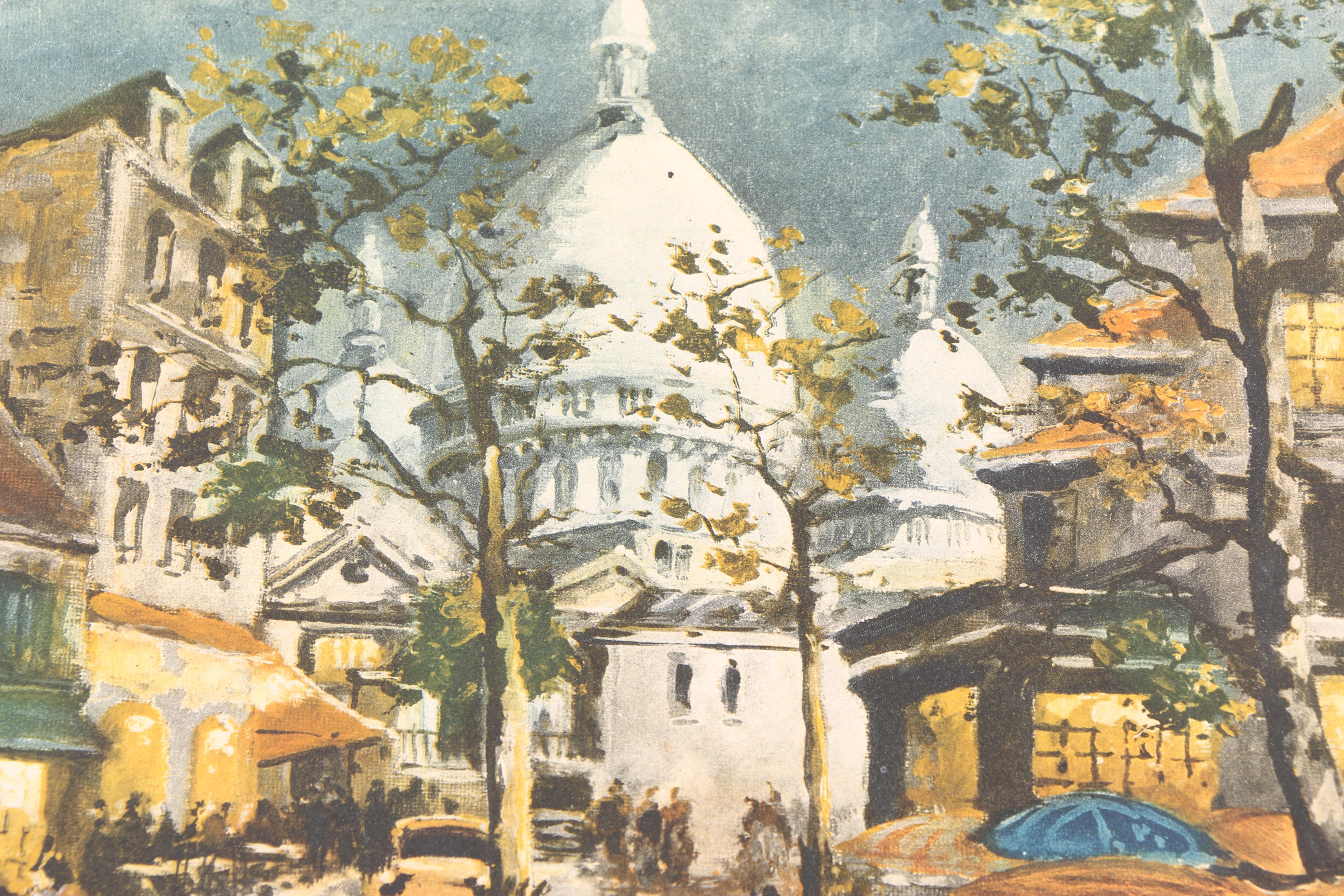 Collection of Charles Mondin Signed Paris Prints