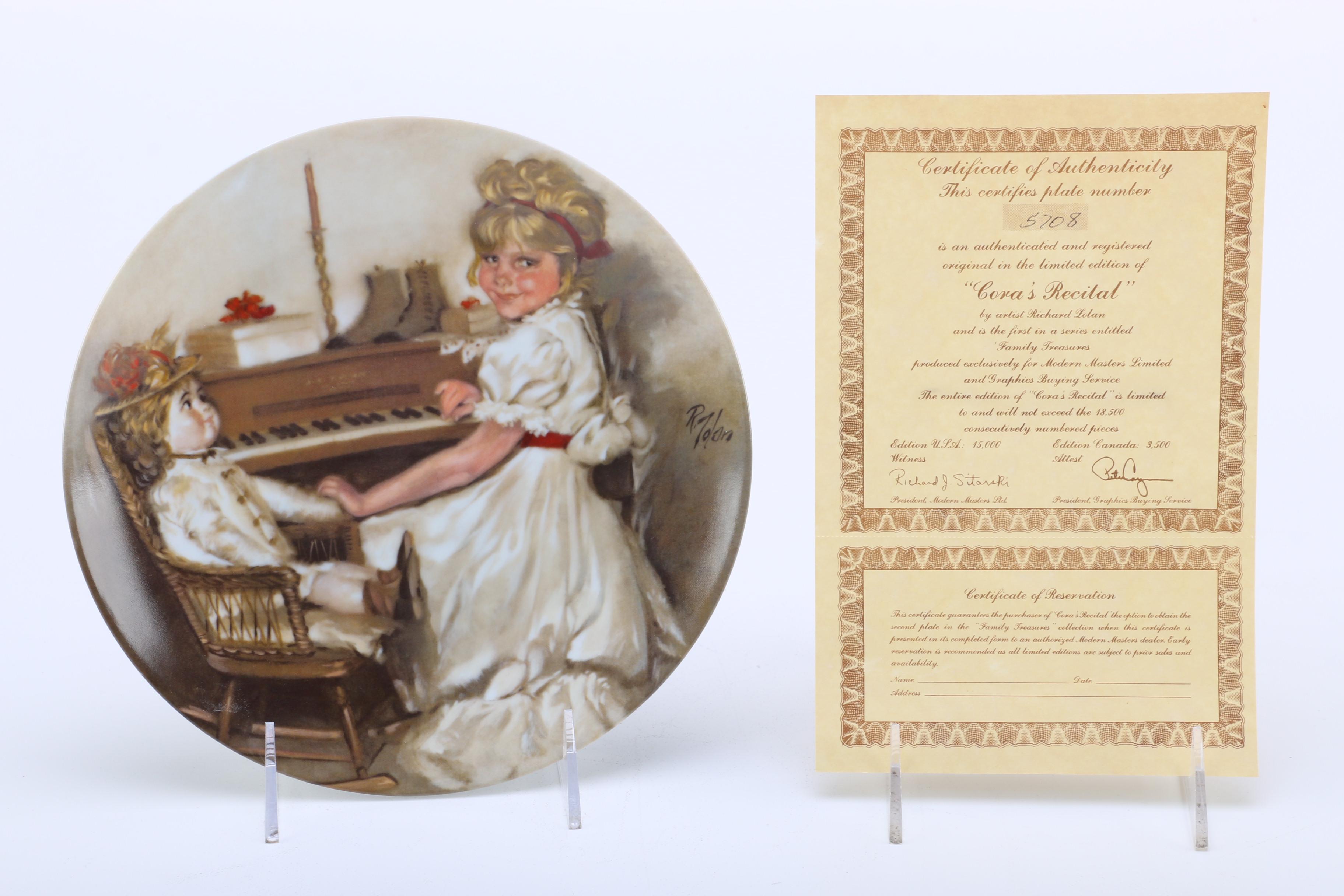 China and Porcelain Collector's Plates Including Royal Copenhagen