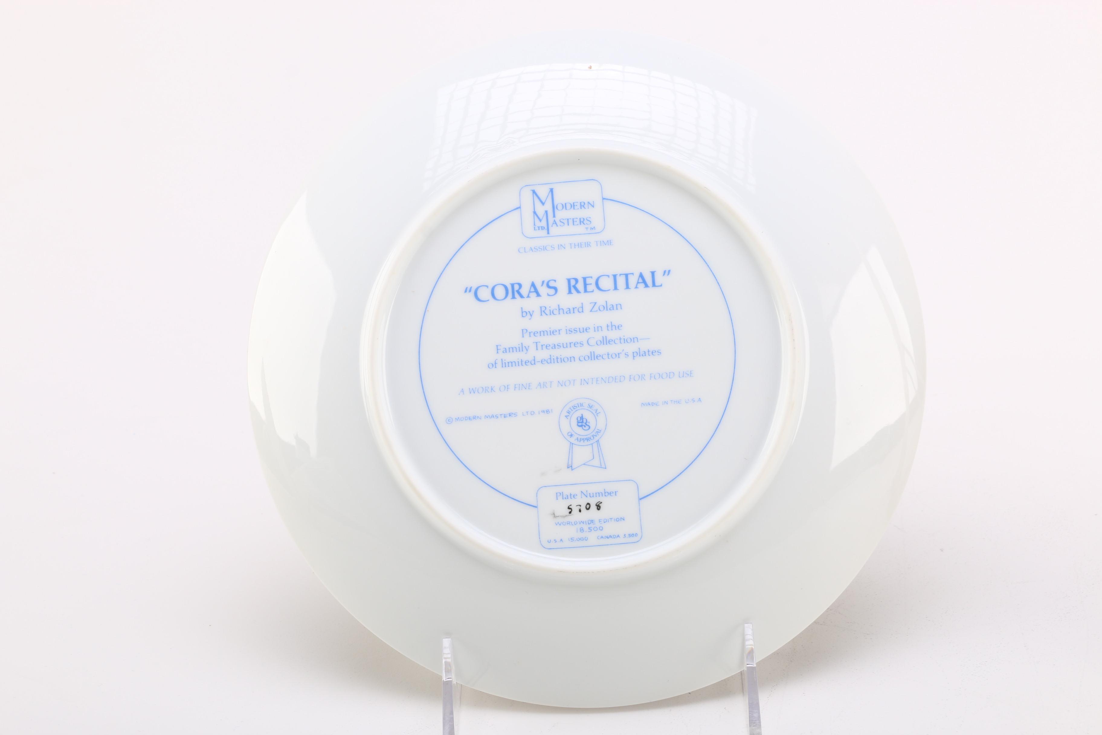 China and Porcelain Collector's Plates Including Royal Copenhagen