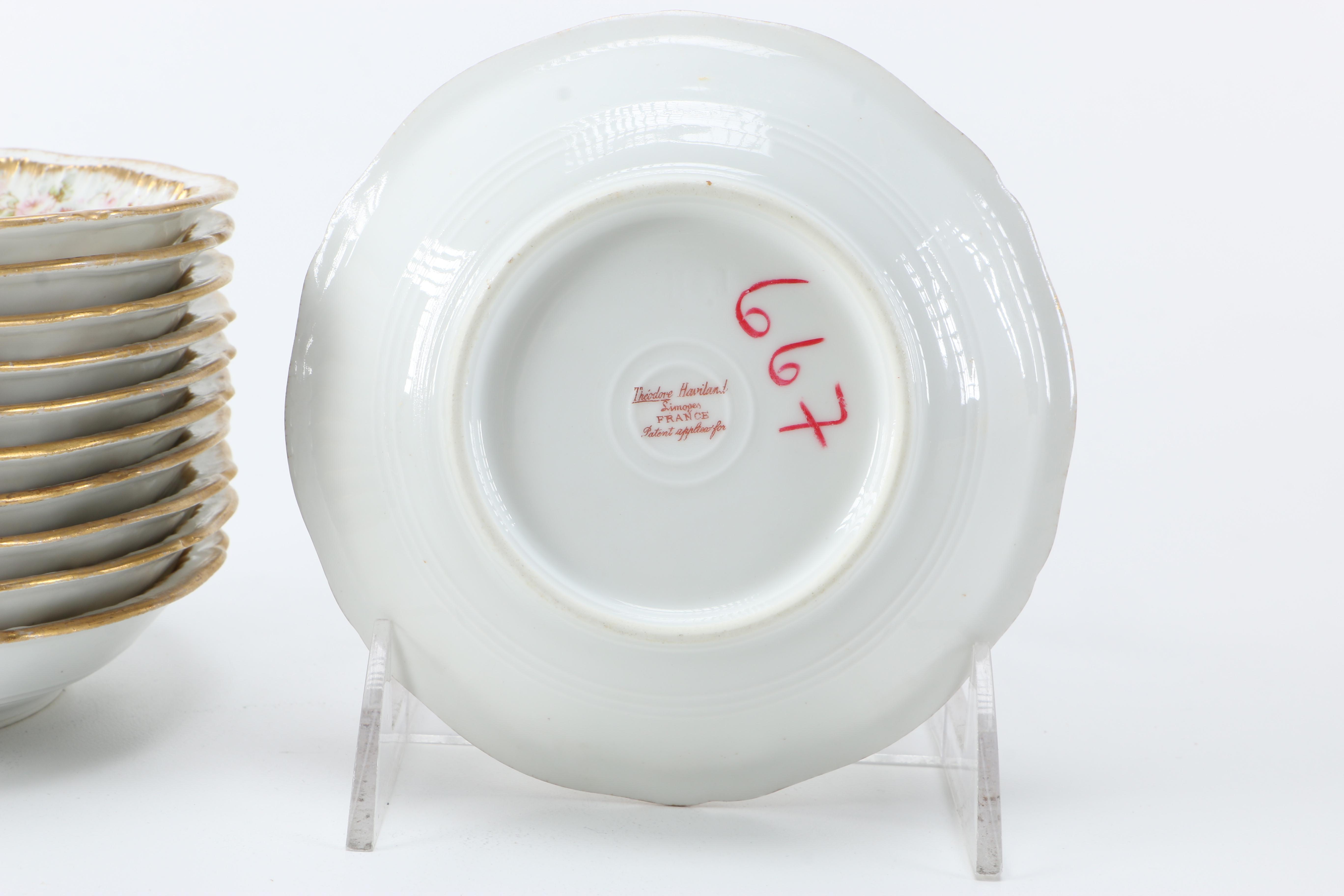 Haviland Limoges China Tableware Set